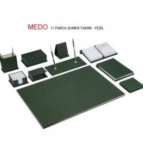 Gıpta Sümen Takımı 11 Parça Medo Yeşil 7181