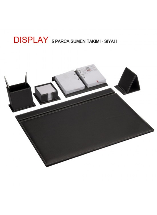 Gıpta Sümen Takımı 5 Parça Display Siyah 7101 4-7101000-2071