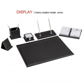 Gıpta Sümen Takımı 7 Parça Display Siyah 7103
