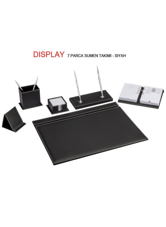 Gıpta Sümen Takımı 7 Parça Display Siyah 7103 Gıpta Sümen Takımı 7 Parça Display Siyah 7103