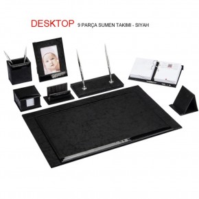 Gıpta Sümen Takımı 9 Parça Desktop Siyah 7129