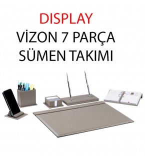 Gıpta Sümen Takımı Dısplay 7 Parça Vizon 4-8120000-2071