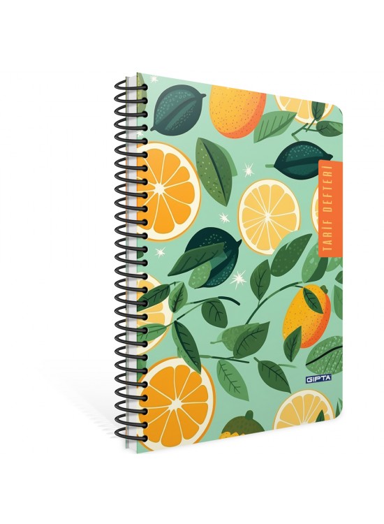 Gıpta Tarif Defteri Spiralli Sert Kapak 20x28 120 Yp