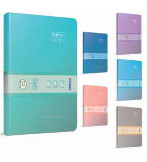 Gıpta Thebook Pastels İp.Dkş.Sert Kapak Defter 20x28 120 YP Çiz.3302