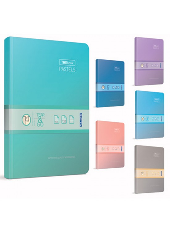 Gıpta Thebook Pastels İp.Dkş.Sert Kapak Defter 20x28 120 YP Çiz.3302