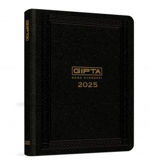 Gıpta Ticari Ajanda Dikişli Sert Kapaklı 17x24 111-TCK