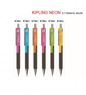 Gıpta Versatil Kalem Kıplıng 0.7 MM Neon Mavi K1862 (1 Adet)