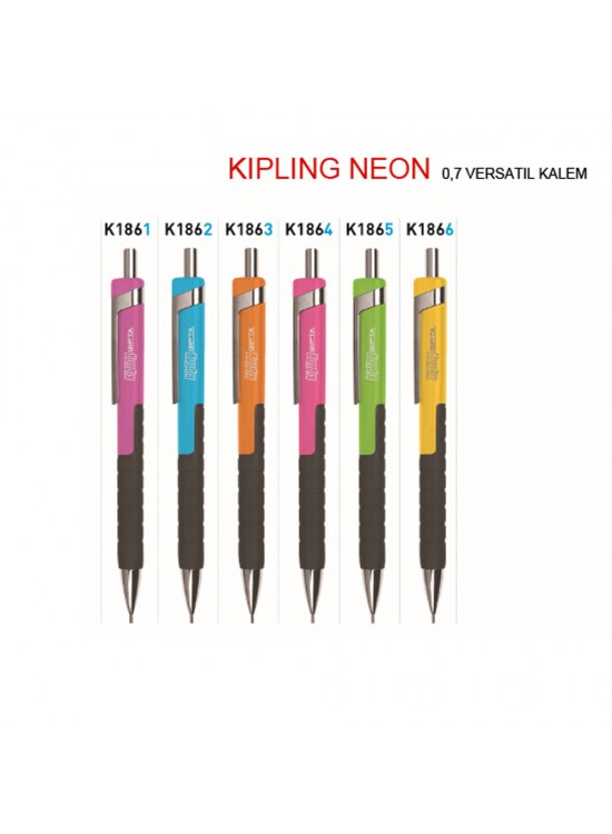 Gıpta Versatil Kalem Kıplıng 0.7 MM Neon Turuncu K186 (1 Adet)