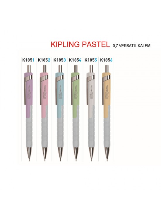 Gıpta Versatil Kalem Kıplıng 0.7 MM Pastel Açık Pembe K1852 (1 Adet) Gıpta Versatil Kalem Kıplıng 0.7 MM Pastel Açık Pembe K1852 (1 Adet)