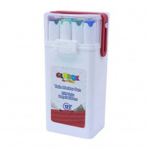 Globox Çift Uçlu Keçeli Kalem 12 Li 2908