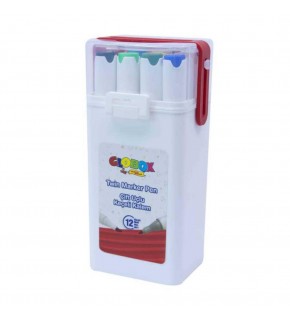 Globox Çift Uçlu Keçeli Kalem 12 Li 2908