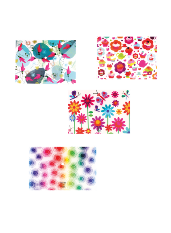 Globox Çıtçıtlı Dosya CD Bölmeli 6671 (1 Adet)