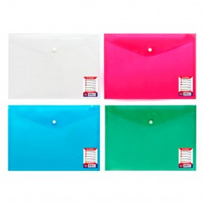 Globox Çıtçıtlı Dosya Neon Karışık 6458
