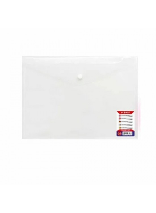 Globox Çıtçıtlı Dosya Şeffaf 3373