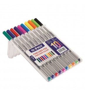 Globox Fineliner Kalem 10 Lu PP Kutu 3240