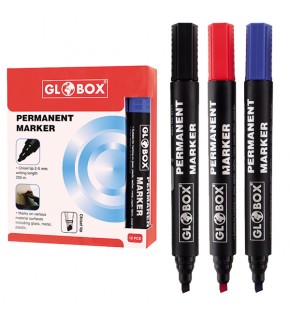 Globox Koli Kalemi Kesik Uç Siyah 6923 (1 Adet)