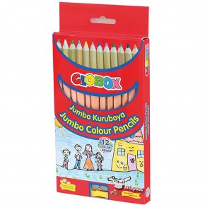 Globox Kuru Boya Jumbo 12 Li 1073