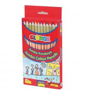 Globox Kuru Boya Jumbo 12 Li 1073