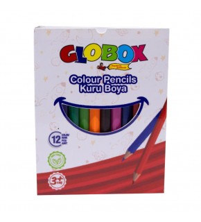 Globox Kuru Boya Kısa 12 Li 3670