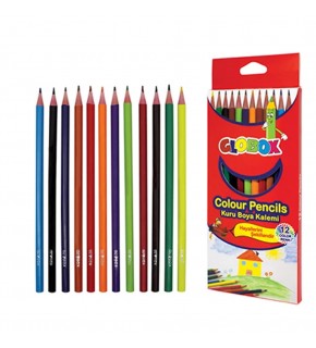 Globox Kuru Boya Uzun 12 Renk 6897
