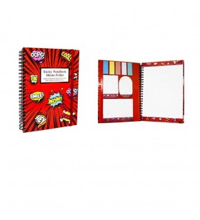 Globox Not Defteri Baskılı Yapışkanlı A5 2928