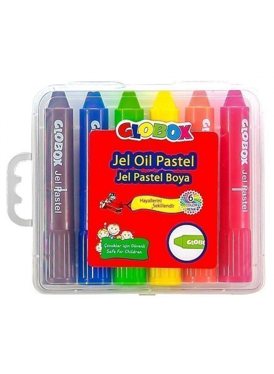 Globox Pastel Boya Jel 6 Lı 1528