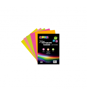 Globox Renkli Kağıt Neon 100 Lü 3693