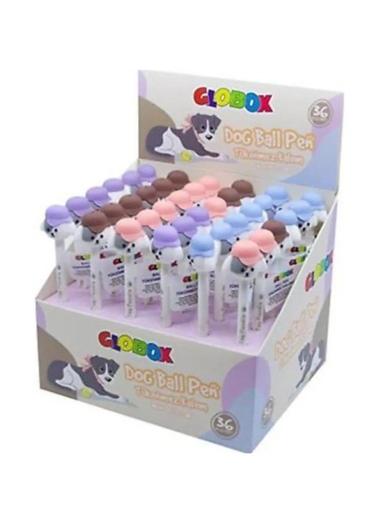 Globox Tükenmez Kalem Şapkalı Köpek 36 Lı 3503 Globox Tükenmez Kalem Şapkalı Köpek 36 Lı 3503