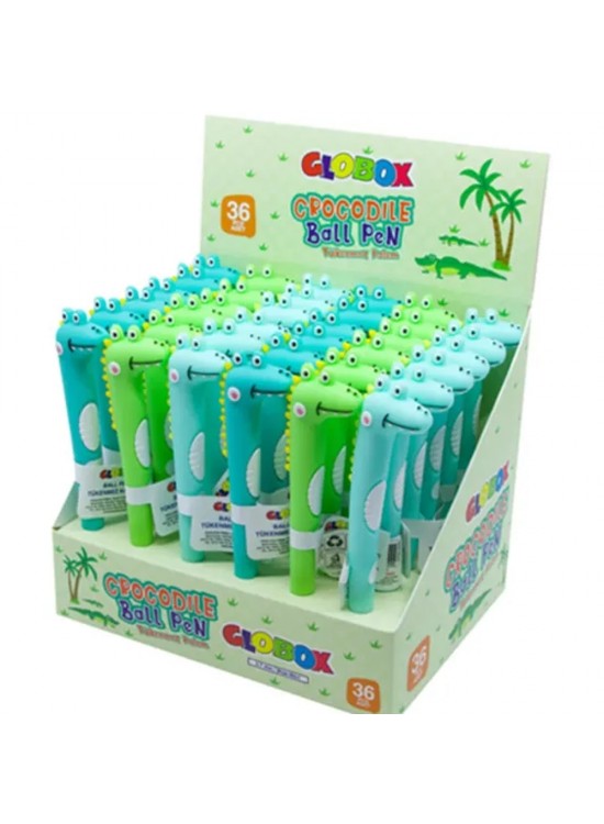 Globox Tükenmez Kalem Timsah 36 Lı 3509