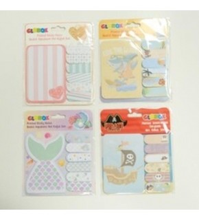 Globox Yapışkanlı Not kağıt Seti Baskılı 3406