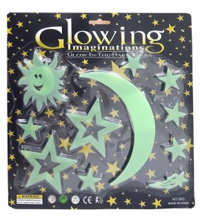 Glowing Fosforlu Yıldız KZY-2812