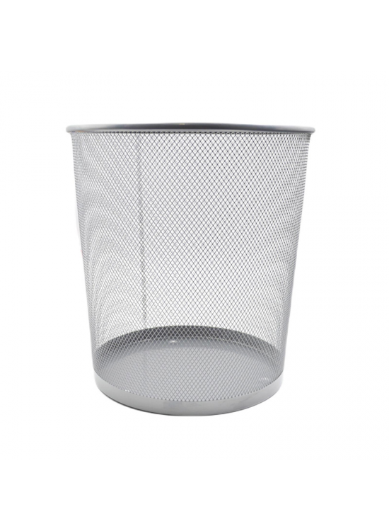 Gogi Çöp Kovası Metal Perforeli 10 LT Gri 3010 Gogi Çöp Kovası Metal Perforeli 10 LT Gri 3010