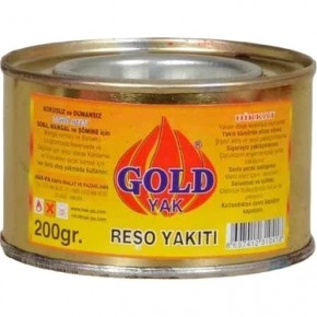 Gold Yak Reşo Yakıtı Teneke 200Ml