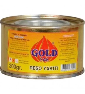 Gold Yak Reşo Yakıtı Teneke 200Ml