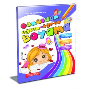 Gönül Eğlen Öğren Boyama Kitabı Kalın