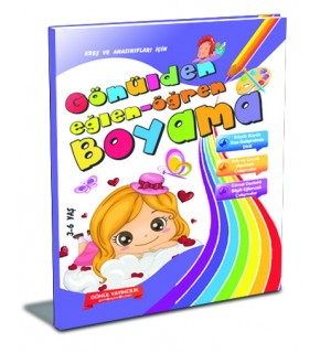 Gönül Eğlen Öğren Boyama Kitabı Kalın