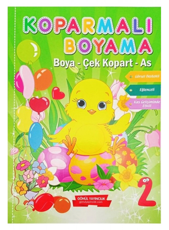 Gönül Koparmalı Boyama Kitabı