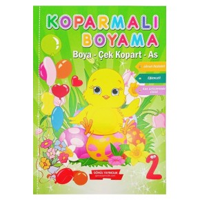 Gönül Koparmalı Boyama Kitabı