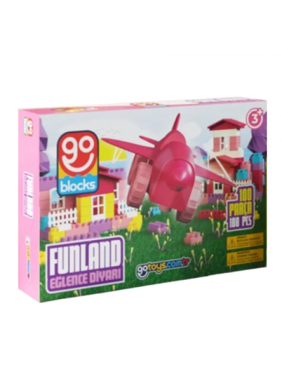 Gotoys Eğlence Diyarı Yapı Bloğu 100 Parça