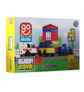 Gotoys Otoyol Yapı Bloğu 100 Parça