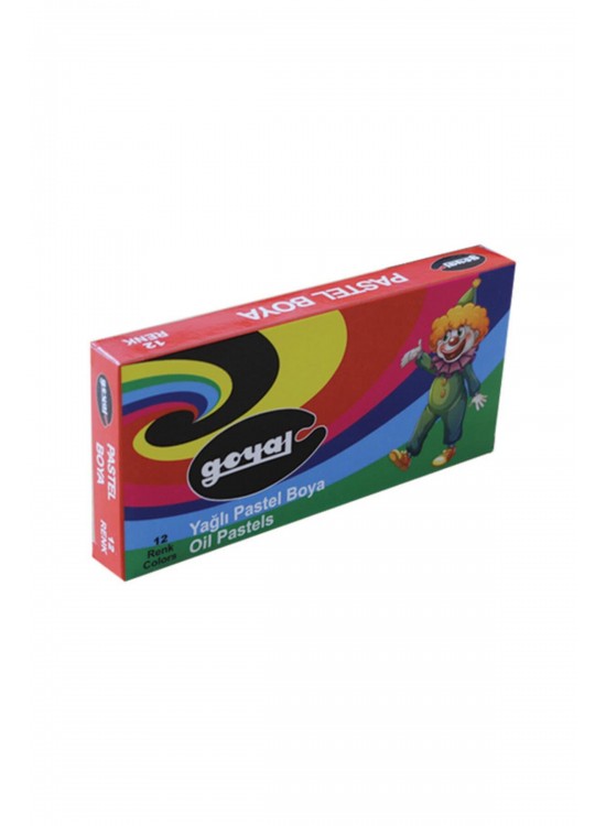 Goyal Pastel Boya Karton 12 Renk Köşeli PTL-112 Goyal Pastel Boya Karton 12 Renk Köşeli PTL-112