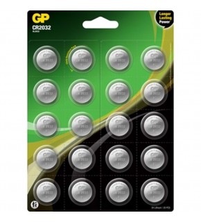GP CR2032-2CAI20 3V Lityum Pil 20 li Kart