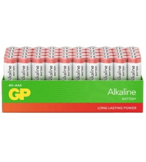 GP G-Tech LR6 AA Boy Red Alkalin Kalem Pil 40'lı Paket GP15ARETA21-2GST40