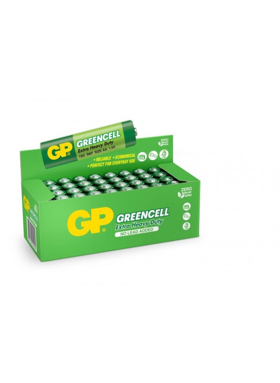 Gp Greencell R6 AA Boy Çinko Kalem Pil 40'lı Paket GP15G-2S4