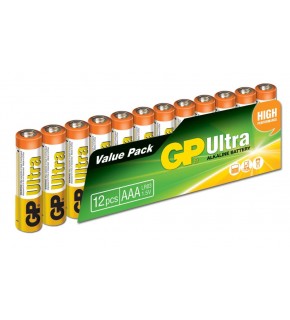 GP G-Tech LR03 AAA Boy Ultra Alkalin İnce Kalem Pil 12'li Paket GP24AU-VS12