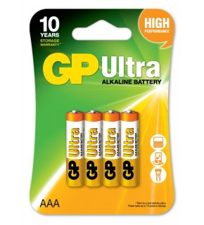 GP G-Tech LR03 AAA Boy Ultra Alkalin İnce Kalem Pil 4'lü Paket GP24AUMB-U4