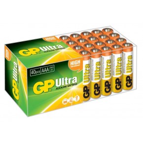 GP G-Tech LR03 AAA Boy Ultra Alkalin İnce Kalem Pil 40'lı Paket GP24AUT-2B40
