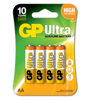 GP G-Tech LR6 AA Boy Ultra Alkalin Kalem Pil 4'lü Paket GP15AU-U4