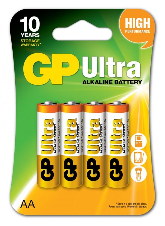GP G-Tech LR6 AA Boy Ultra Alkalin Kalem Pil 4'lü Paket GP15AU-U4 GP G-Tech LR6 AA Boy Ultra Alkalin Kalem Pil 4'lü Paket GP15AU-U4
