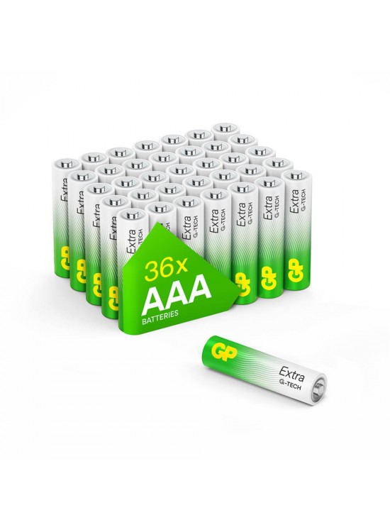 Gp R03 AAA Boy Extra Alkalin İnce Kalem Pil 36 lı Paket GP24AXETA21-2ECECBF36